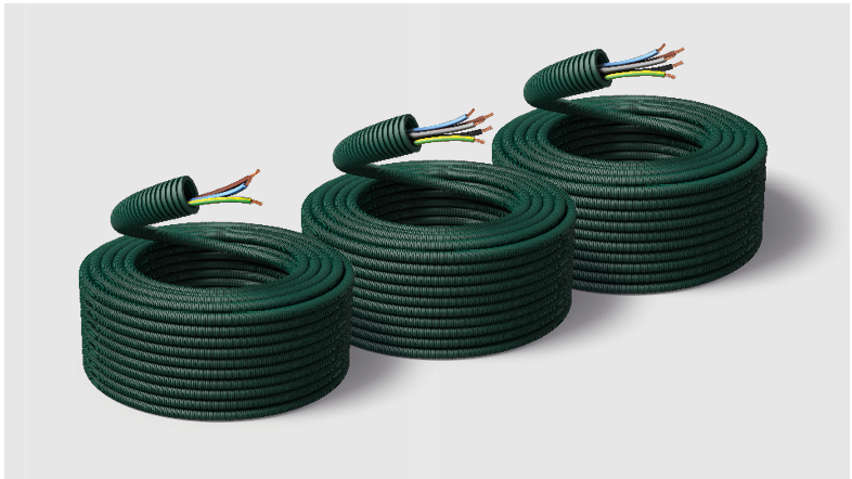 xReflexwire – Pre-wired conduits made from ≥70% recycled plastic