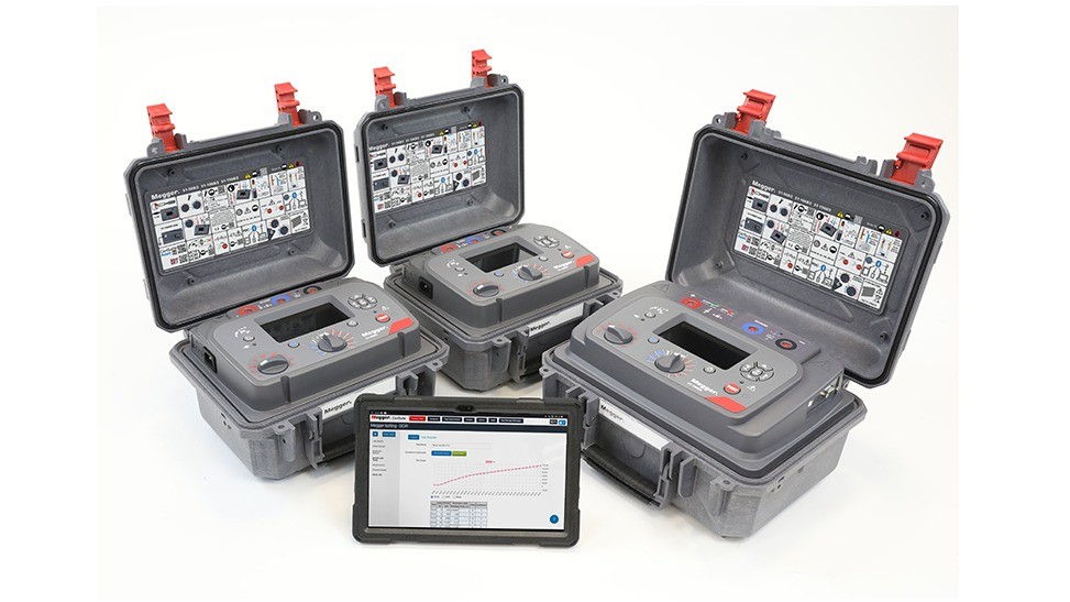 New! Megger advanced 5 kV, 10 kV and 15 kV insulation resistance testers