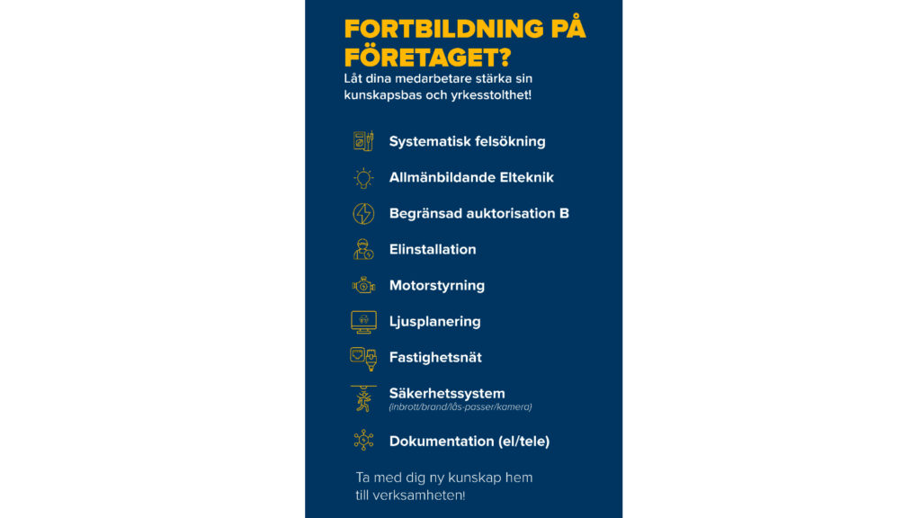 Vill du kompetensutveckla din personal?