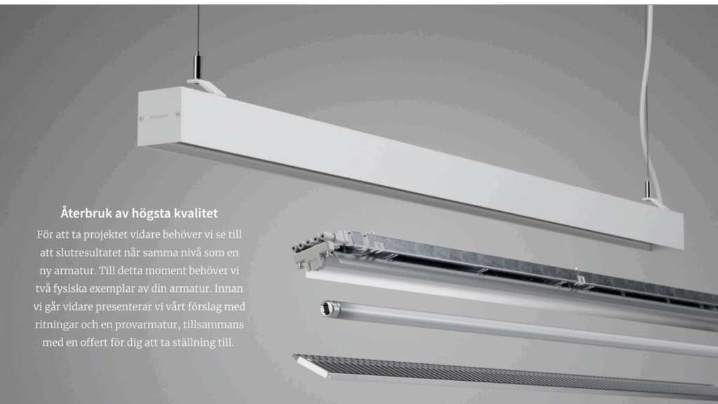 ReLight – Återbruka dina gamla armaturer