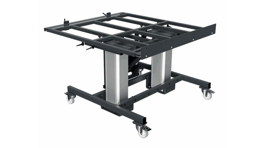 Motorised tilting table