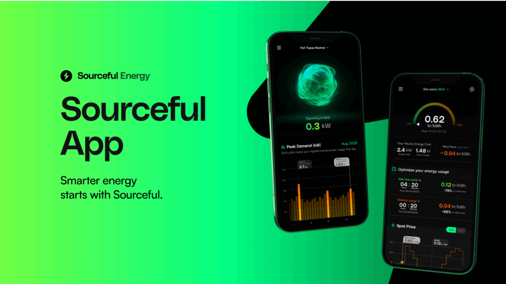 Sourceful Energy appen