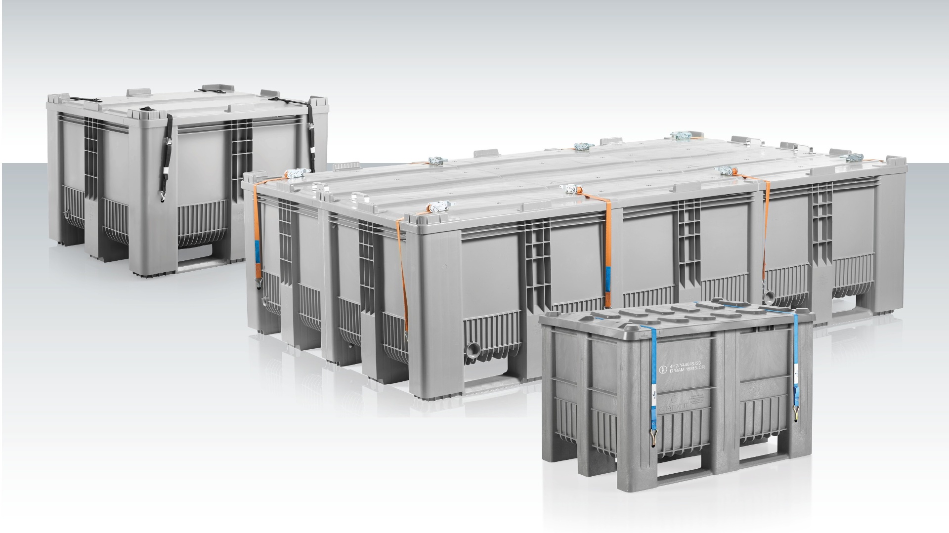 Craemer UN pallet boxes for safe lithium logistics