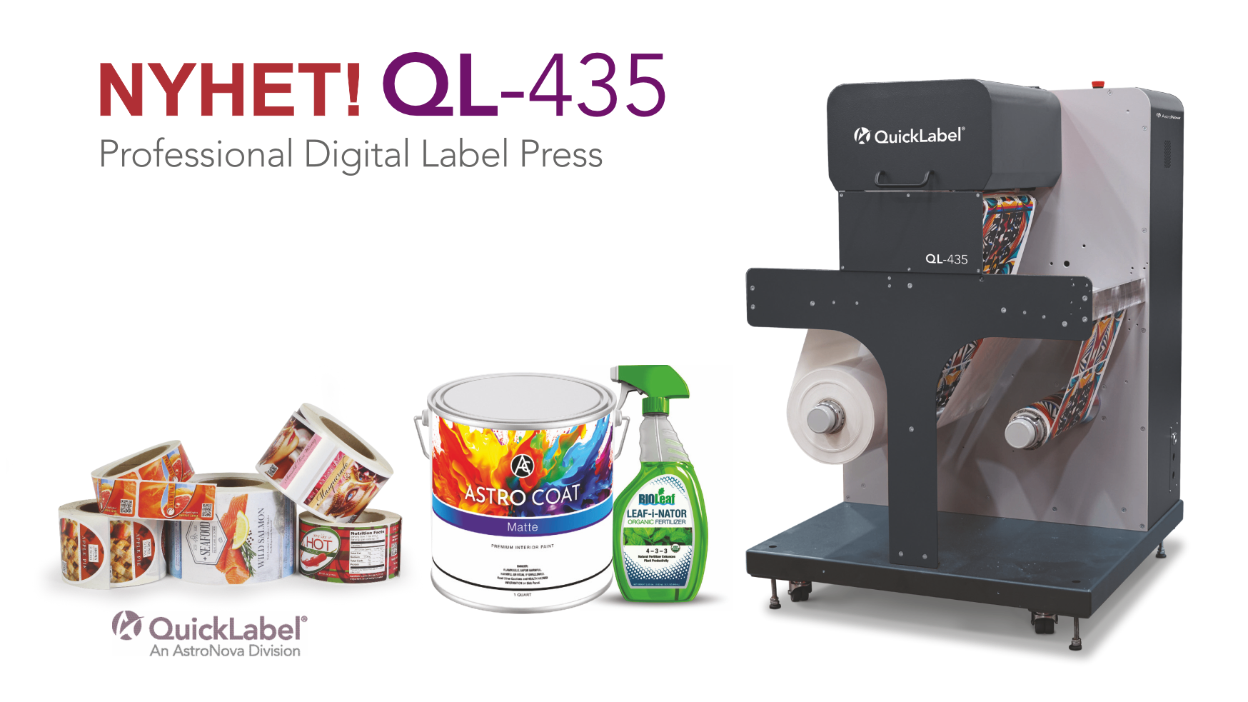 QL-435 Professional Digital Label Press
