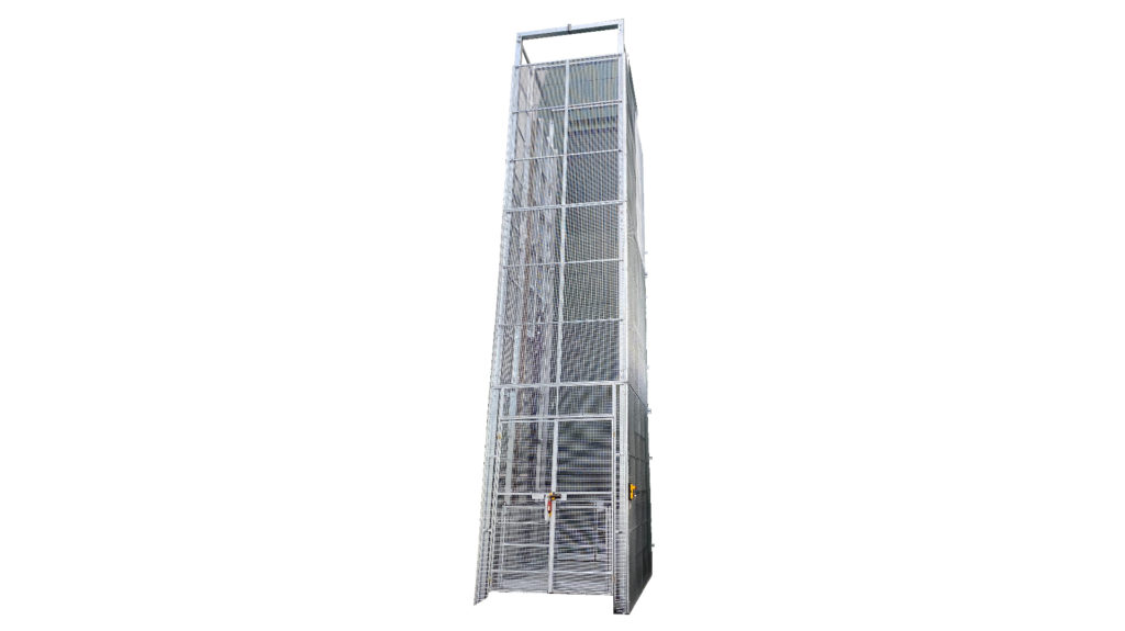 Goods elevator Galvanized / Stainless Steel