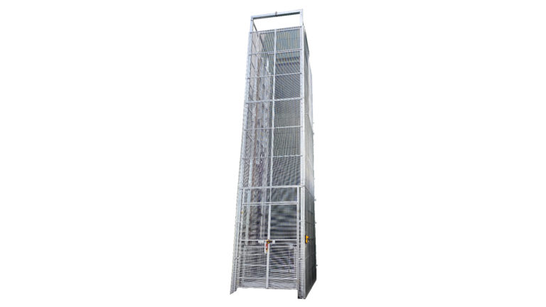 Goods elevator Galvanized / Stainless Steel