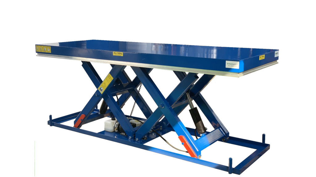 Horizontal Double Scissors Lift Ergolyft