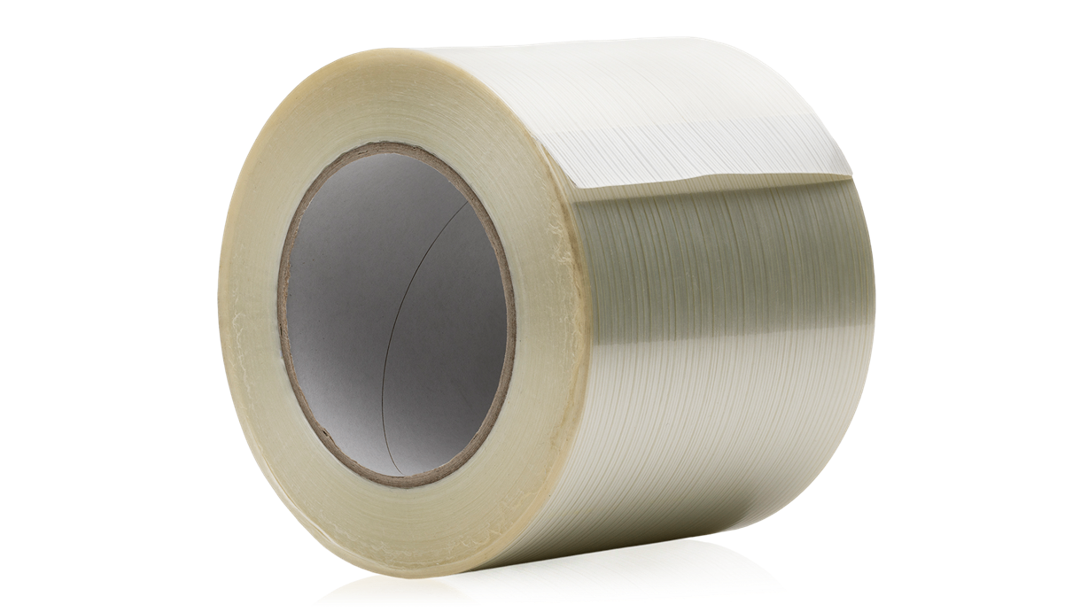 Mono-directional filament strapping tape, PP backing – 514