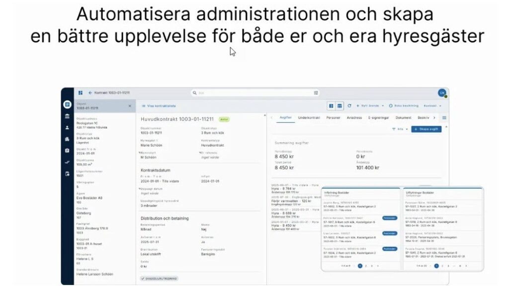 Hyra – arbete med hyresadministration