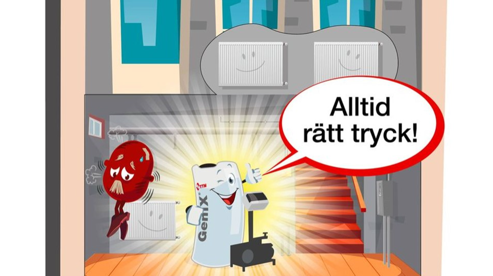 Stabila systemtryck sänker kostnaderna!