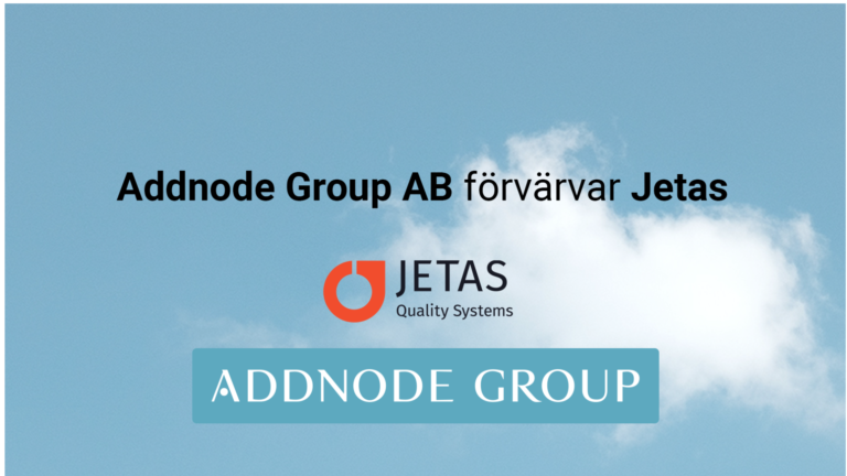 Jetas förvärvas av Addnode Group