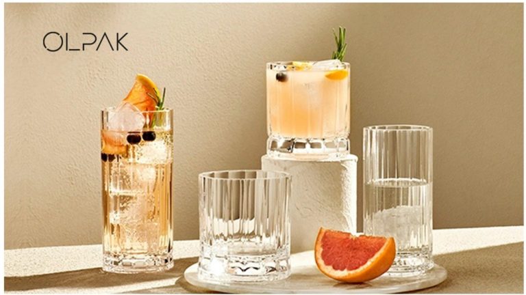 Crystal and Lime Glasses