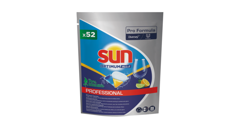 Sun Pro Formula Optimum dishwashing capsules AIO 52 pcs
