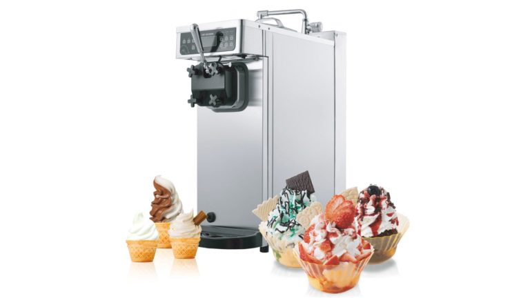 Icetro ISI-161TH -Soft Ice Cream Machine, Plug & Play