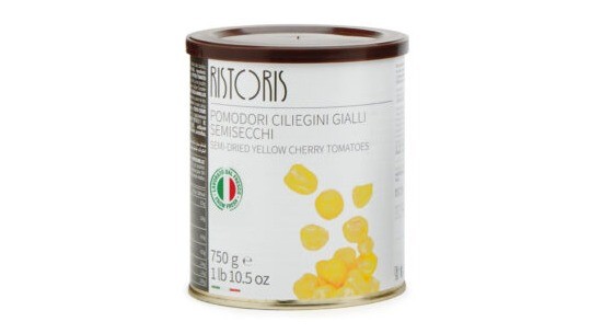 Semi-dry yellow cherry tomatoes