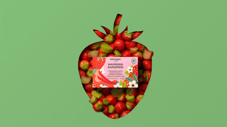 Mansikan ja Raparperin makuinen kesäinen uutuus!