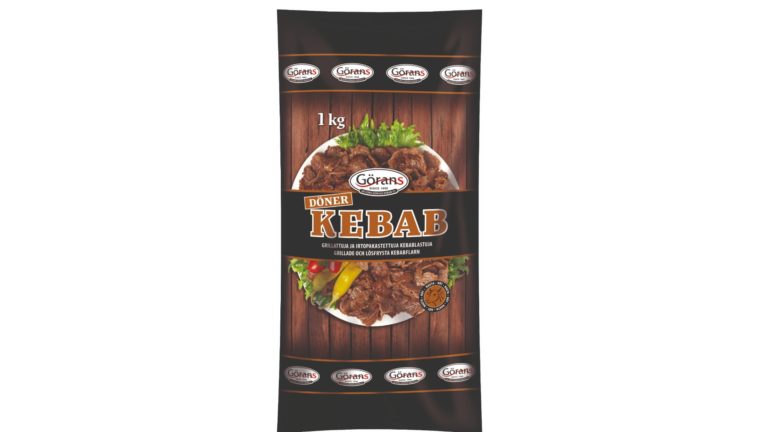 8407 Görans Döner kebablastu 1kg grillattu, irtopakastettu