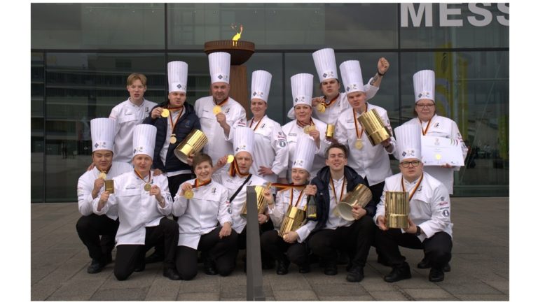 Jamix supports the Culinary Team of Finland in defending its gold medal