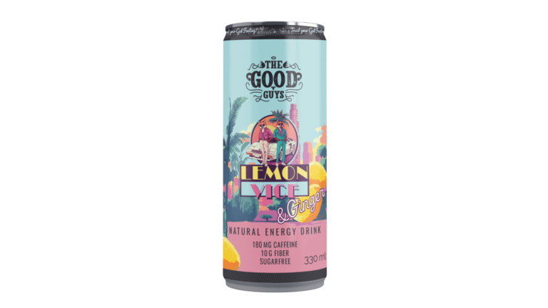 Lemon Vice & Ginger – Natural Energy Drink 330ml