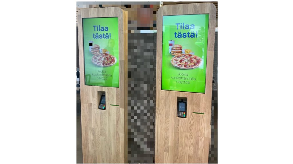 Solteq Commerce Cloud self-service kiosk