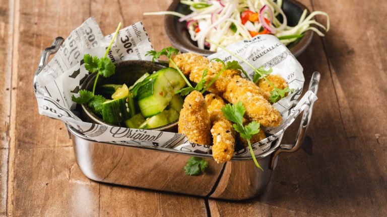 Chicken Strips Katsu style