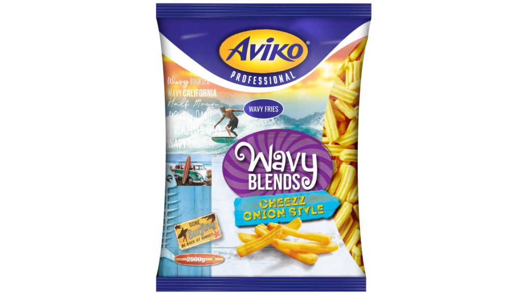 Wavy Blends (Cheezz) Juustoinen Sipulimakuinen