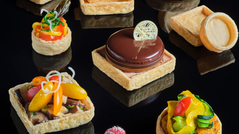New! La Rose Noire square mille feuille tart shells!
