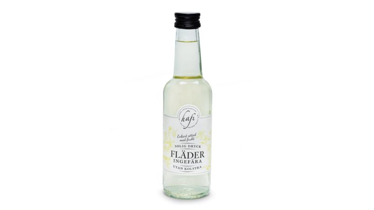 Stilldrink Fläder Ingefära 250ml, endast sötad med frukt