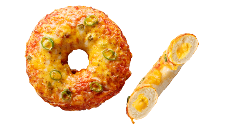 Pizza Donut Jalapeño Cheddar