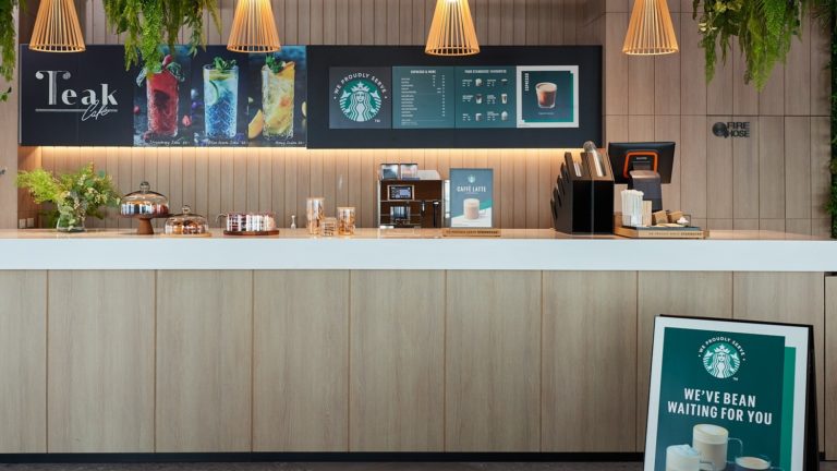 We Proudly Serve Starbucks®