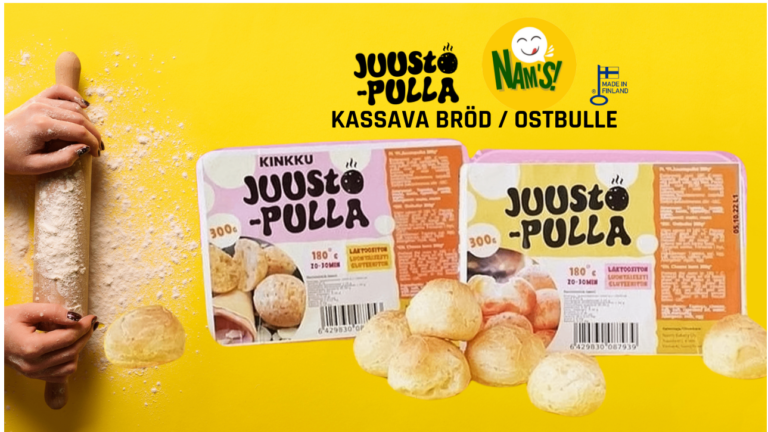 KASSAVA BRÖD / Ostbulle