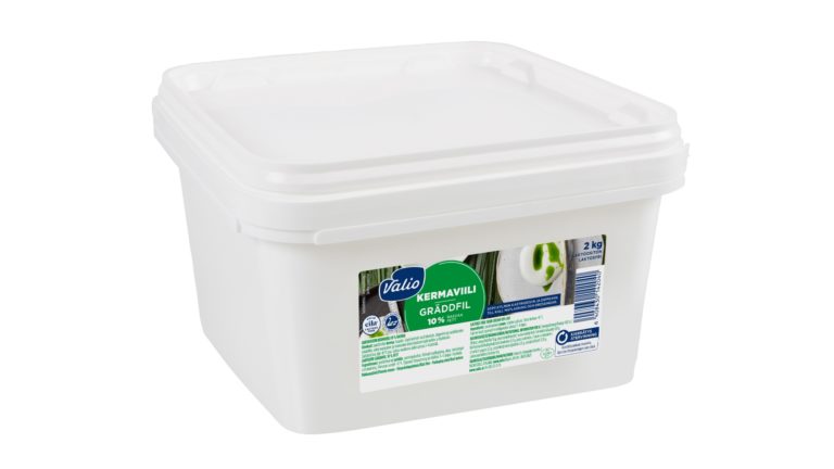 Valio Laktosfri Gräddfil 10%, 2 kg