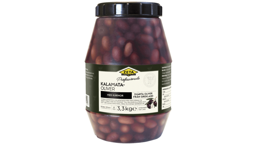 Kalamata olives with core 3.3kg