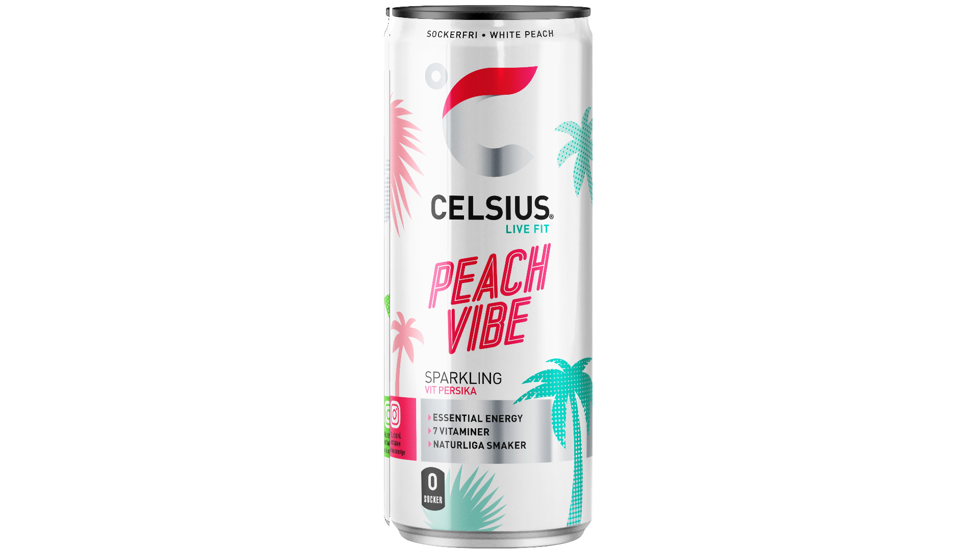 Celsius Peach Vibe Fastfood Restaurang Stockholm