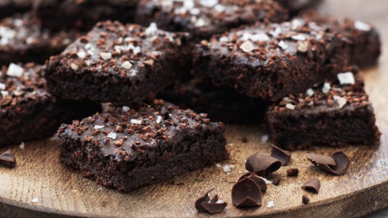 Brownie havssalt mini (GF, V)