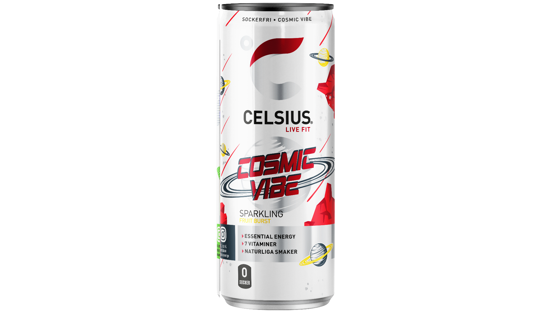 Celsius Cosmic Vibe Fastfood Restaurang Stockholm