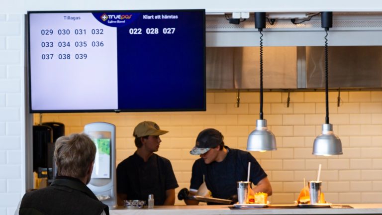 Customer Channel order display