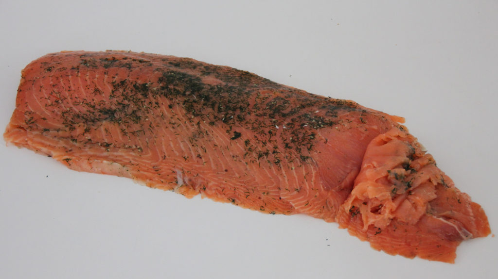 Art,nr 4011 Najadlax kallrökt/Gravad skivad 1,4-1,8 kg