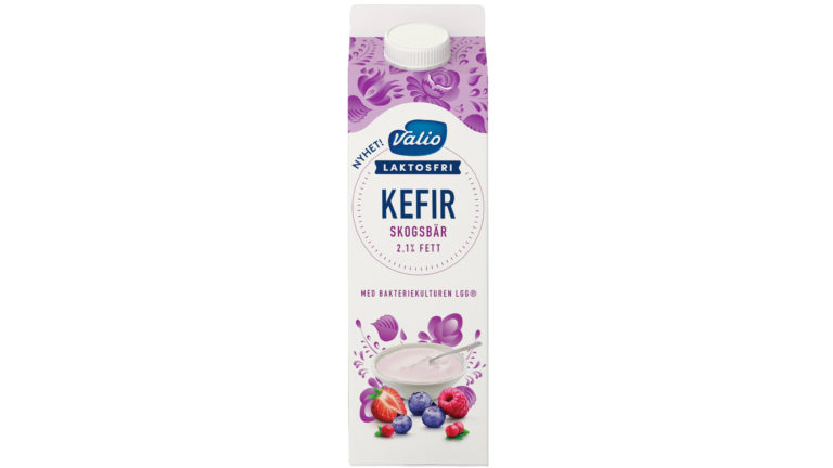 Valio Laktosfri Kefir Skogsbär