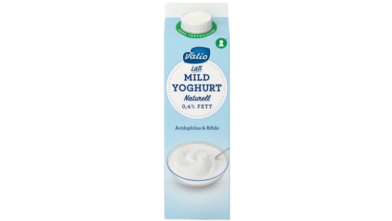 Valio Lätt Mild Yoghurt Naturell 0,4%, 1000g