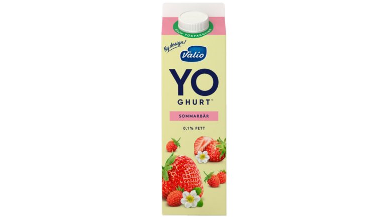 Valio YO-ghurt Sommarbär 0,1%, 1000g