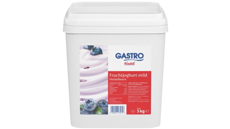 Fruit Yoghurt Blueberry