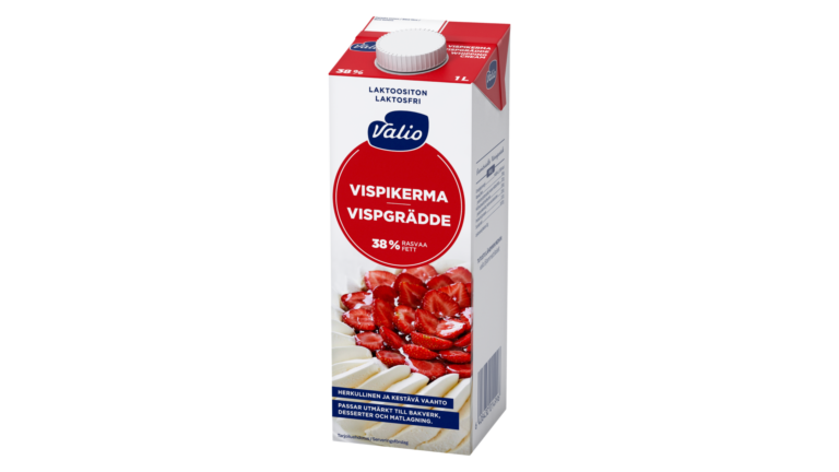Valio Laktosfri Vispgrädde, 38%, 1L