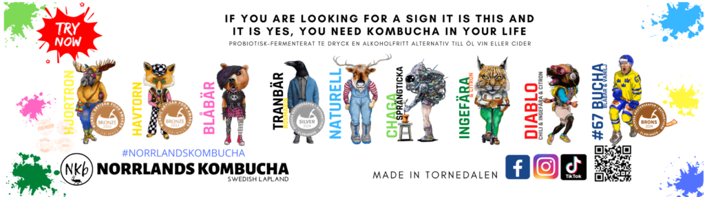 Norrlands Kombucha Sweden