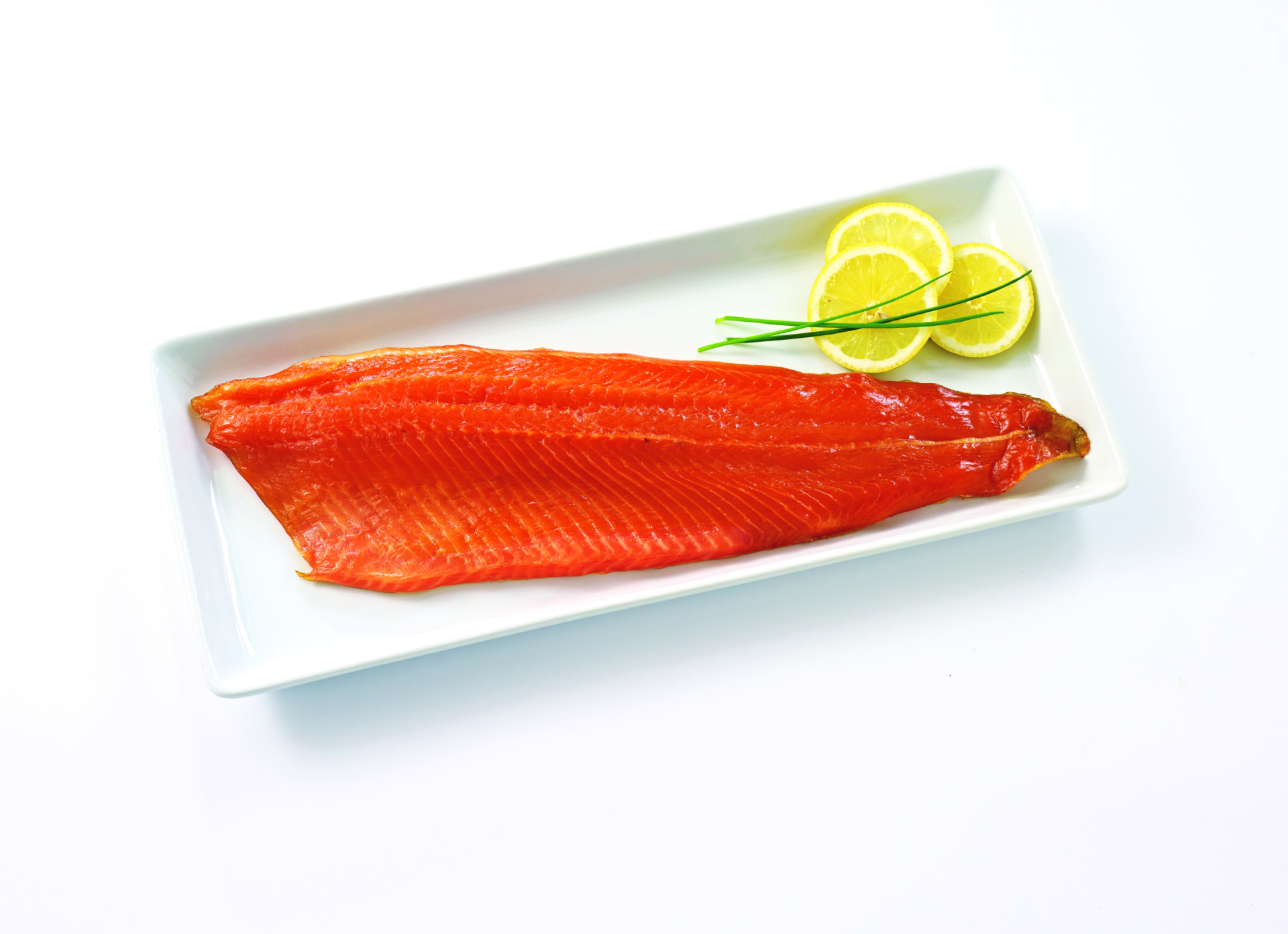 Coldsmoked trout fillet (Oncorhynchus mykiss) Fastfood & Ravintola