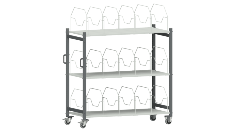 Cardboard Packaging Trolley 1500