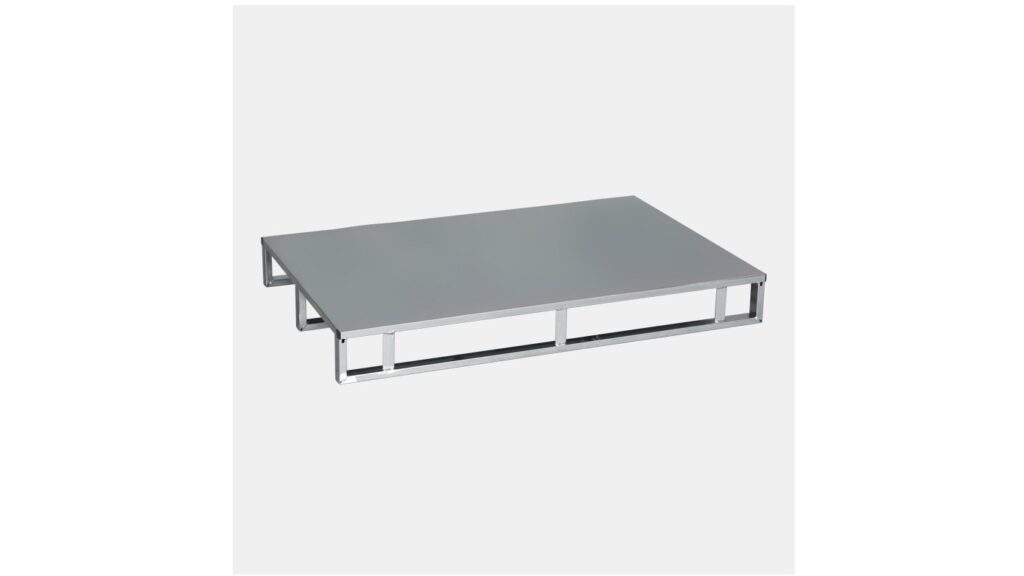 128-2 STÅLPALL MED PLÅTDÄCK Stålpall med plåtdäck, 1200 x 800 mm.