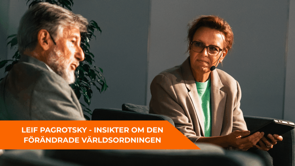 Leif pagrotsky på scen