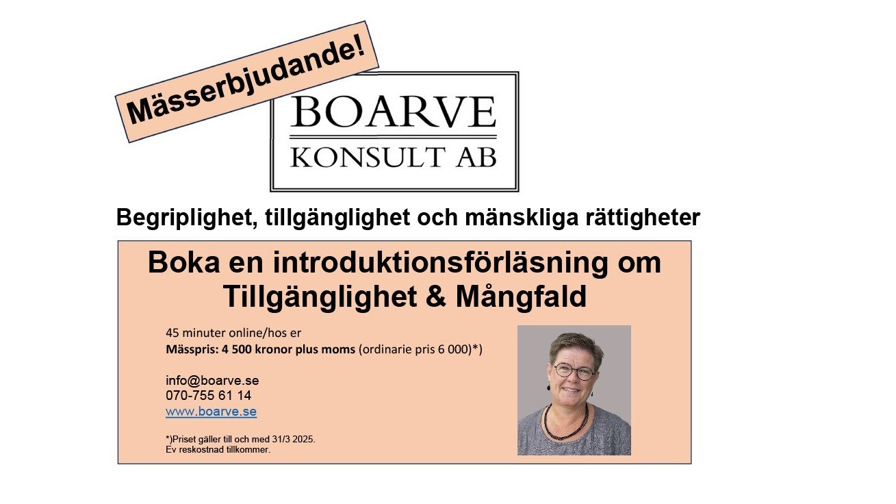 Boka en föreläsning!