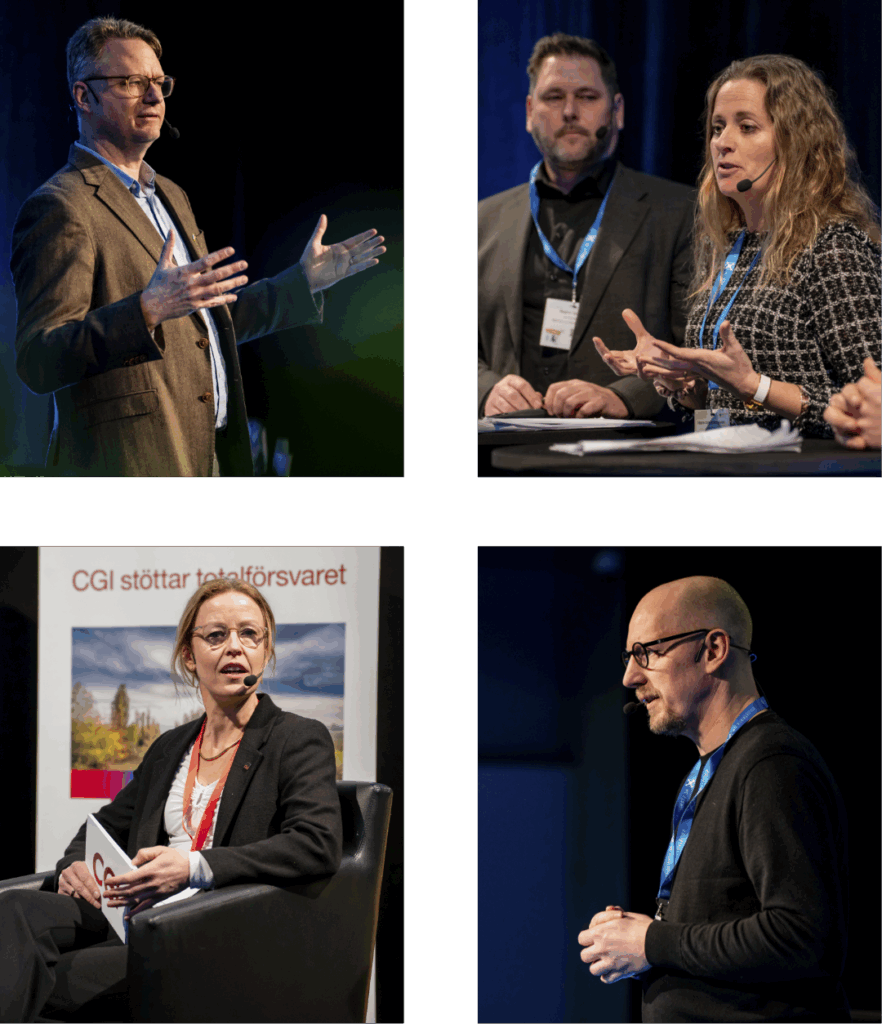 Talare på konferensen